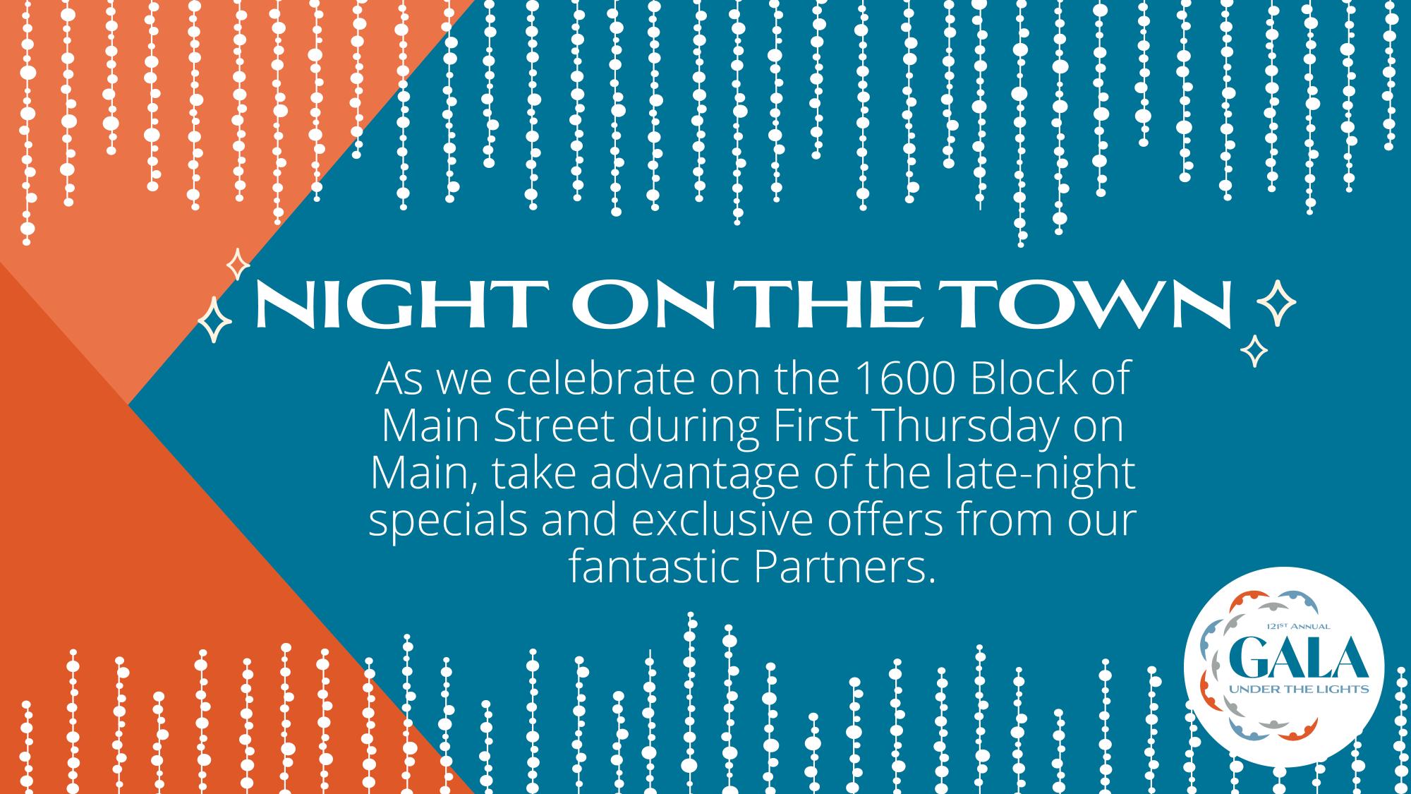 Night on the Town Graphic