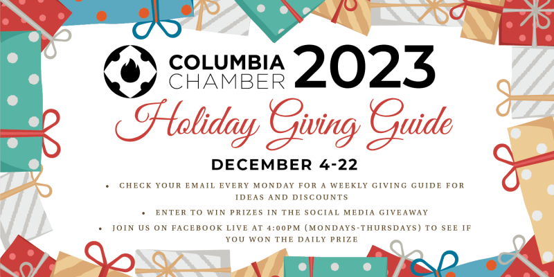 Columbia Chamber’s 2023 Holiday Giving Guide